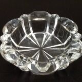 1970s Ashtray / Trinket Clear glass Reims France