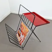 Vintage magazine rack | 1960s