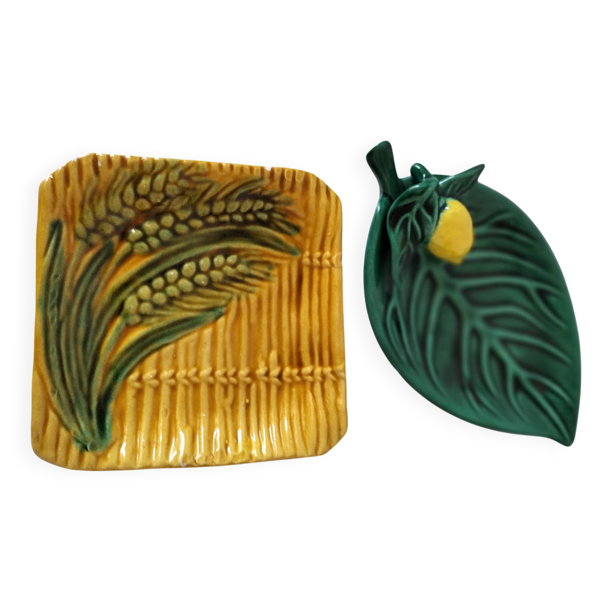 Duo of Vallauris slip cups