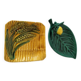 Duo of Vallauris slip cups