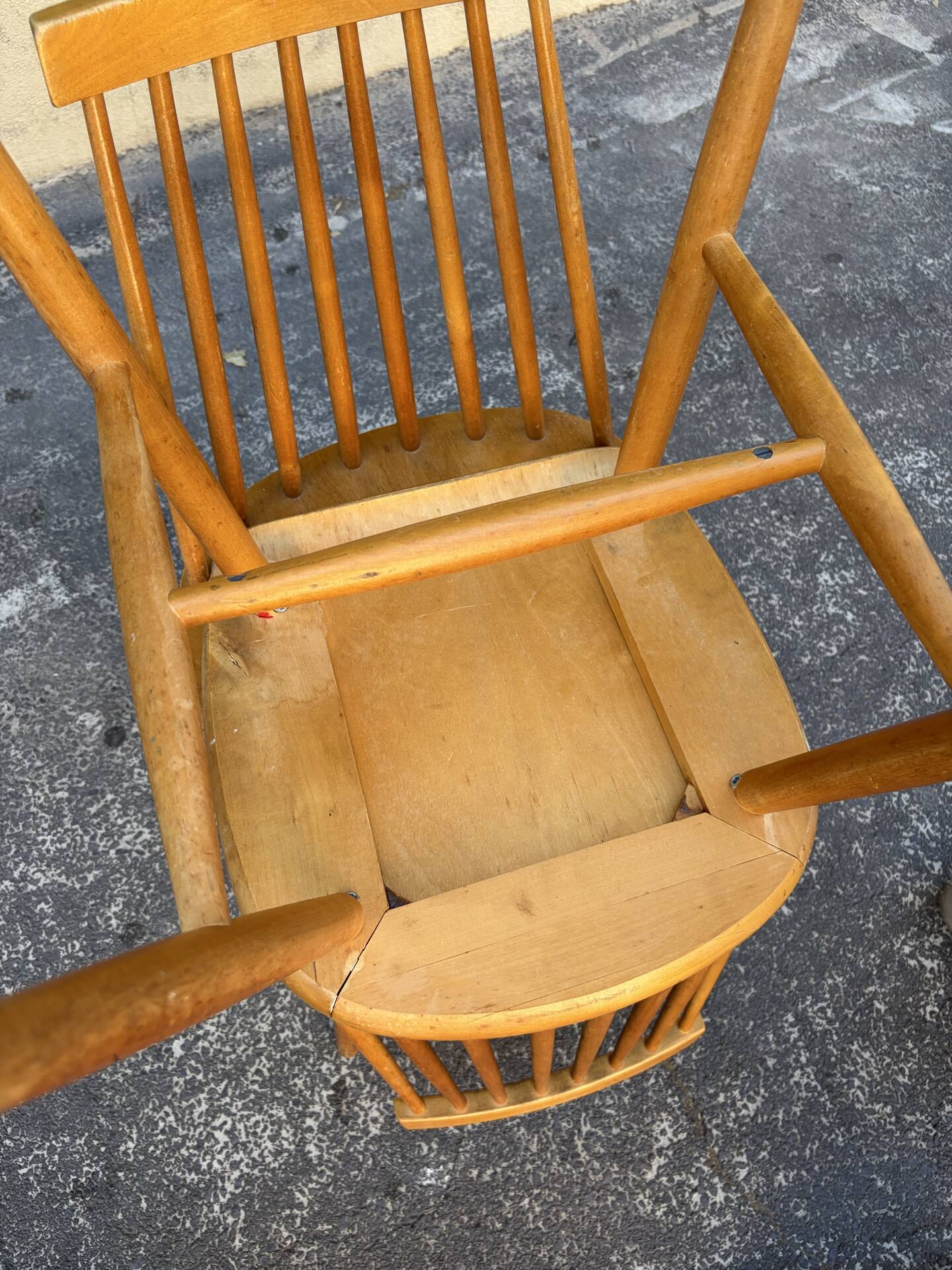 2 IKEA mid-century chairs in the style of Yngve Ekström's "Pinocchio"