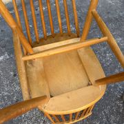 2 IKEA mid-century chairs in the style of Yngve Ekström's "Pinocchio"