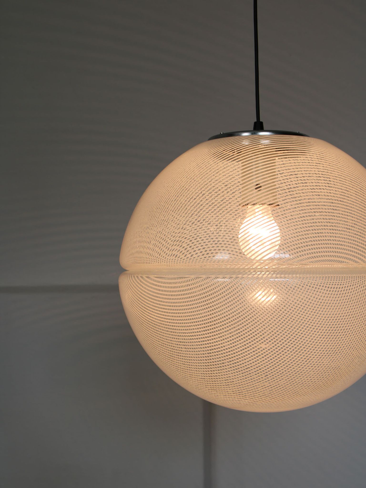 Suspension Space Age Sfera par iGuzzini, années 1970