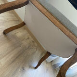 Late 19th century Voltaire rocking chair