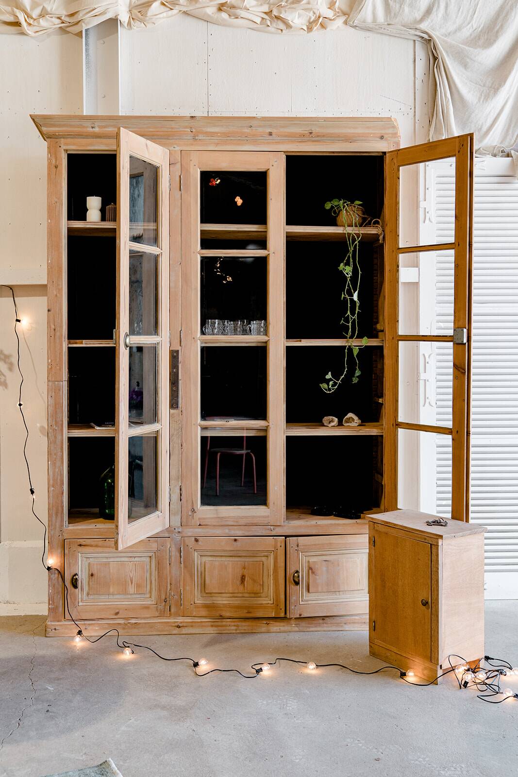 Vintage craft display case