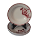 6 Vintage hollow plates - Vika in Iron Land - Sté Amandinoise