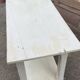 Small industrial look table commercial style drapier in 1900 shabby chic fir