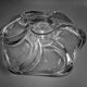 Large Vintage Cup • Crystal • Vannes-le-Châtel Workshops • 1970
