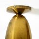 A pair of large, original Mid Century Modern brass ceiling lamps