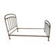 Wrought iron and copper bed, 1900