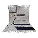 Handmade wool Berber rug 300X200 cm