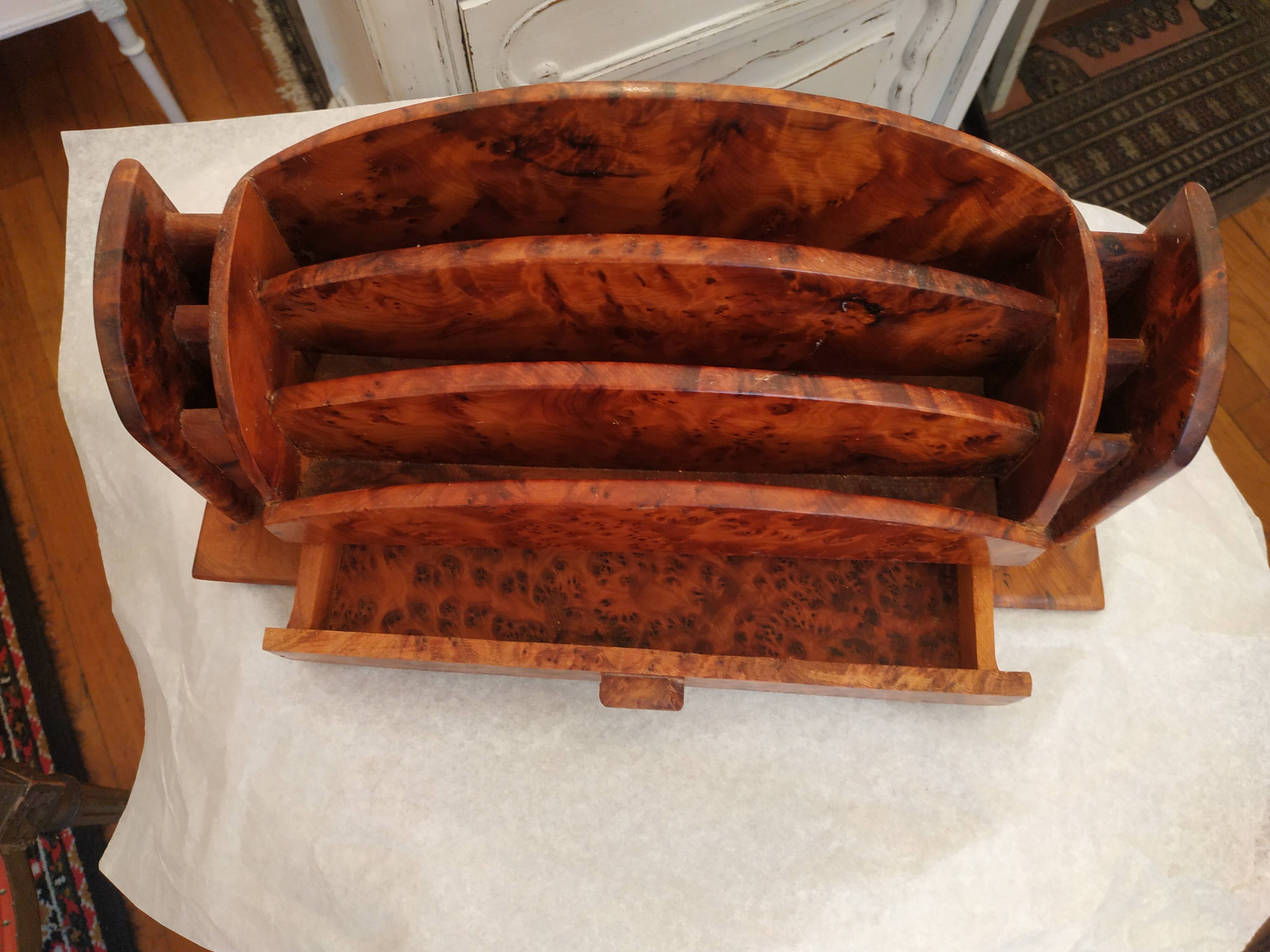 Wooden sorter binder