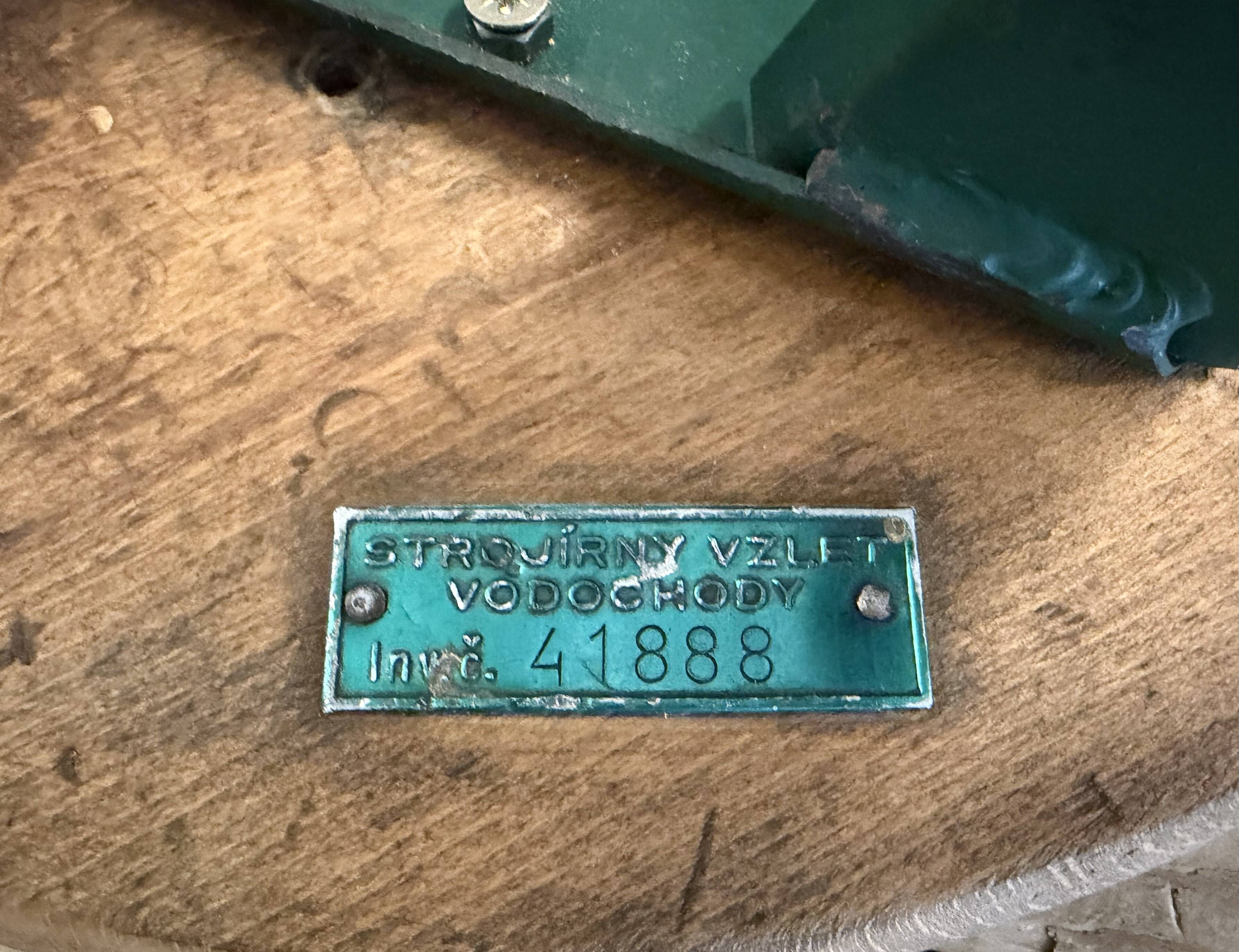 Green Industrial Workshop Stool, 1960s