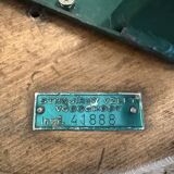 Green Industrial Workshop Stool, 1960s