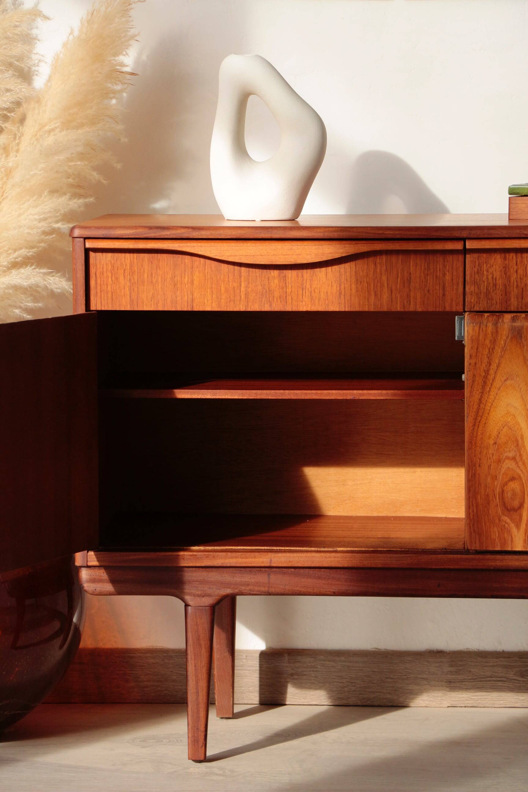 Scandinavian teak sideboard from the 1960s – vintage Scandinavian furniture
