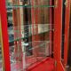 Important Art Deco period bookcase in lacquered wood and gilded bronze