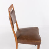 Set of 2 Italian chairs by Vittorio Dassi 1950