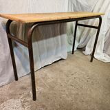 Double school desk 1970