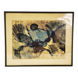 Grete Ball Litografia "Kompozycja" Dania 1972 rok