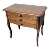 Oak bedside table