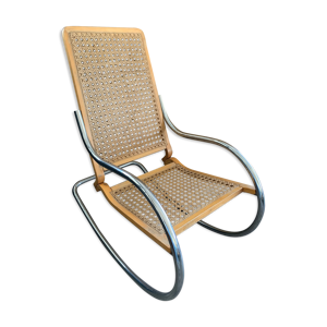 Fauteuil rocking chair canne