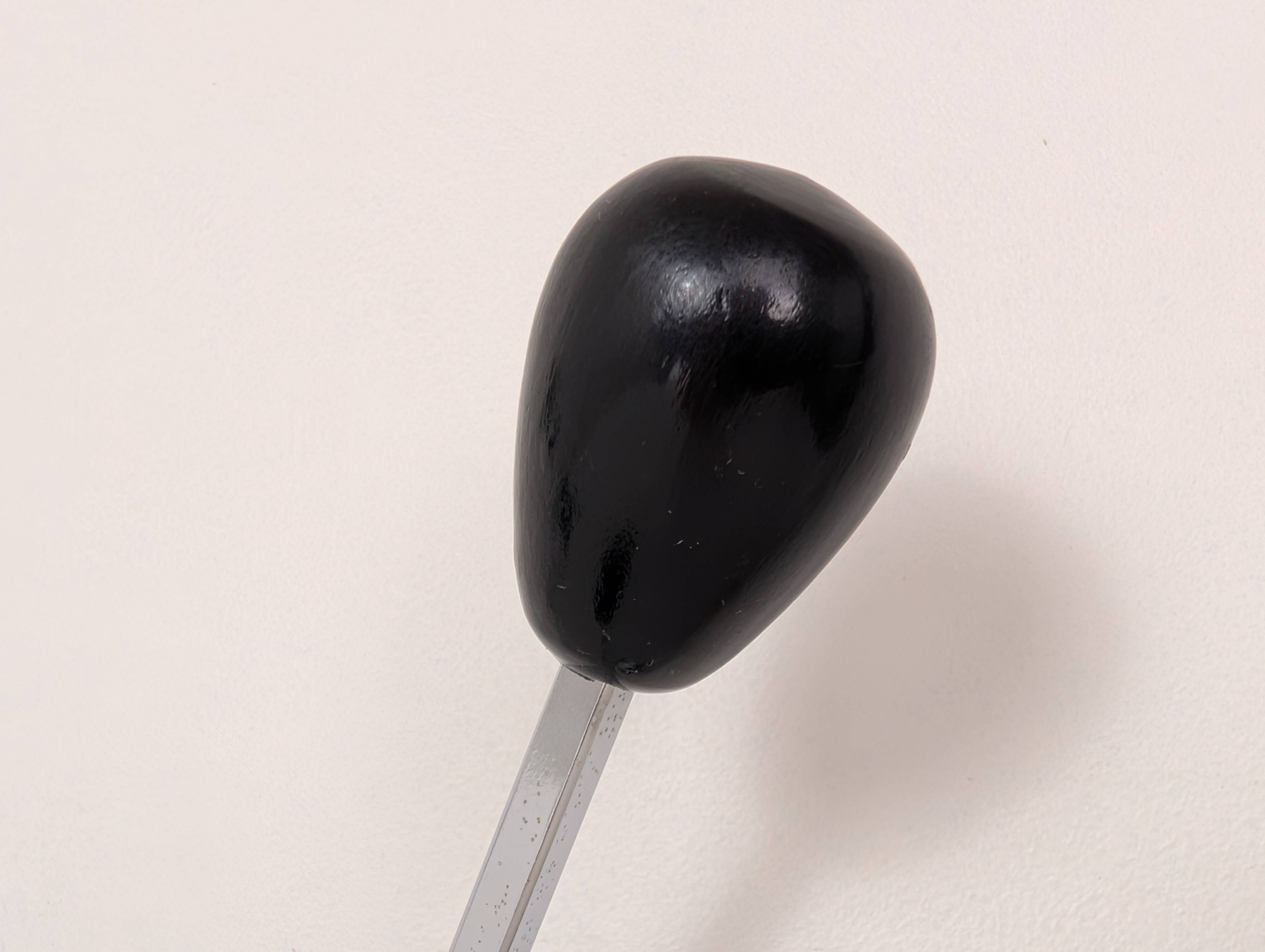 Chrome wall-mounted coat rack