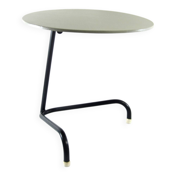 Round side table Pilastro from the 1950s, rare.