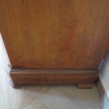 Old - Beautiful solid oak sideboard - 2 doors - 2 drawers in golden oak color