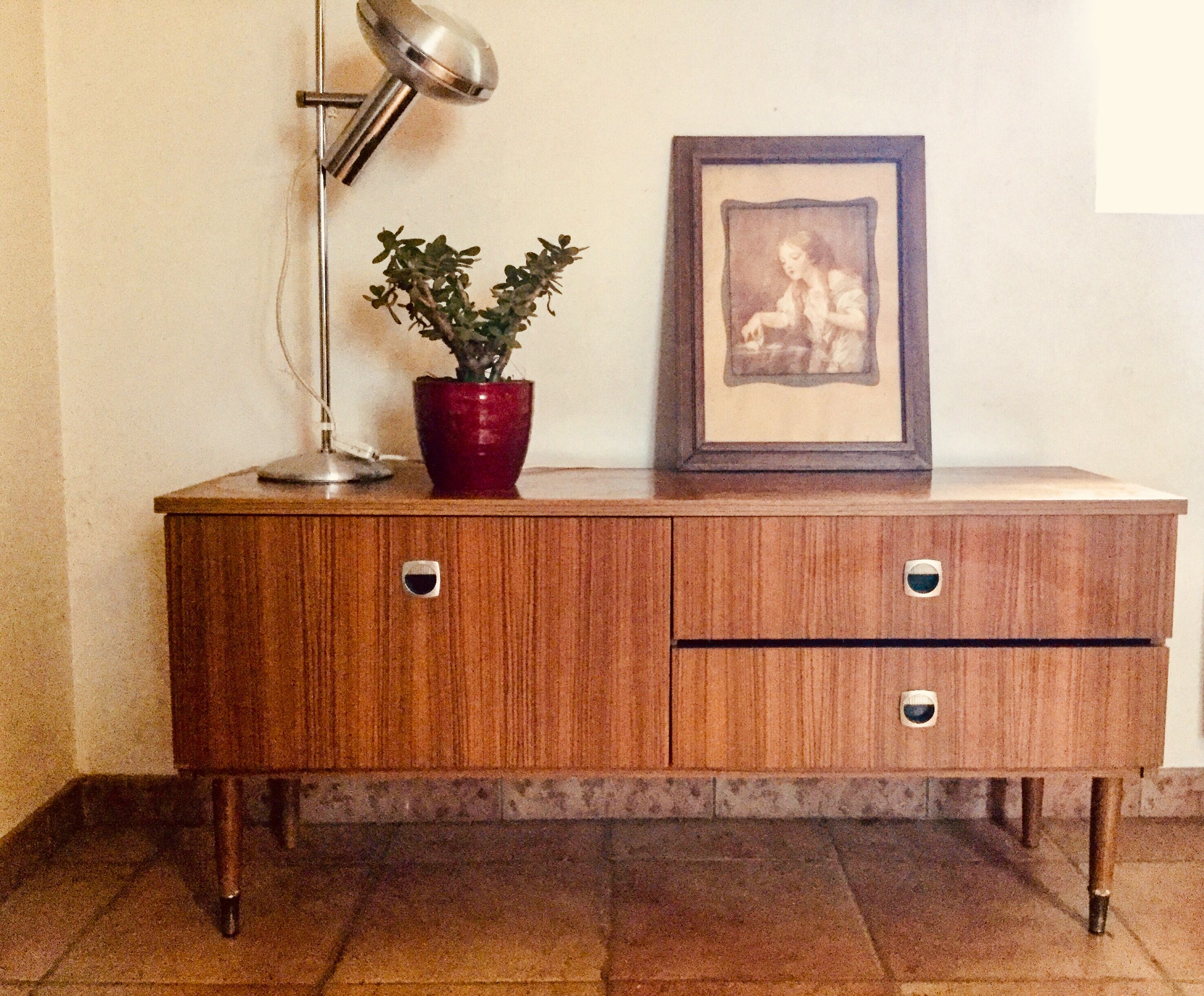 Scandinavian vintage small sideboard