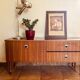Scandinavian vintage small sideboard