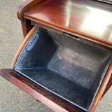 Wooden coal cabinet side table accent table