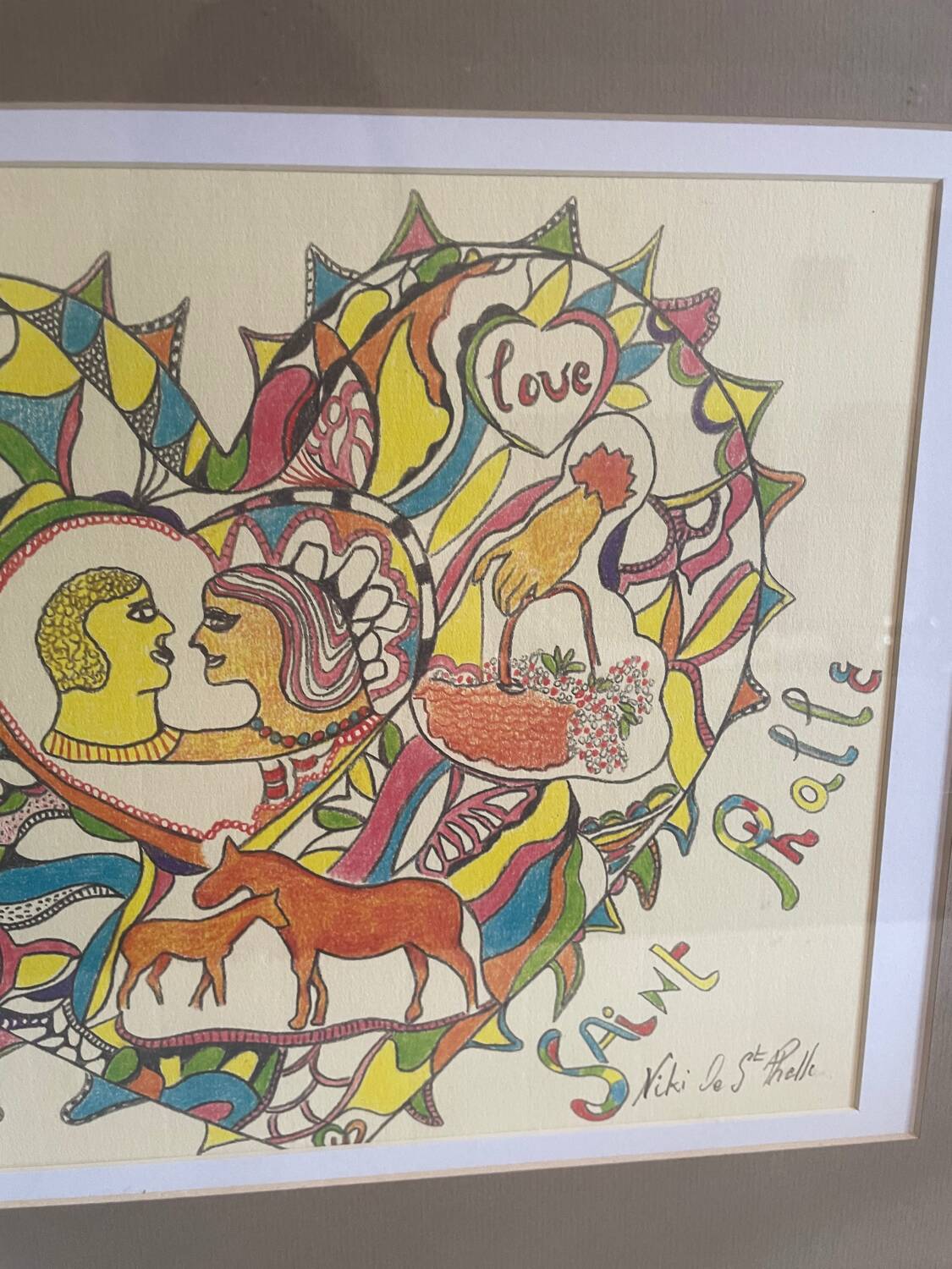 Lithograph Niki de Saint Phalle