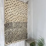 Handcrafted Moroccan Berber carpet 150 x 92 CM