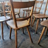 Set of 8 60s bistro chairs