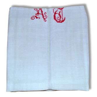 Old Rag, red AC Monogram