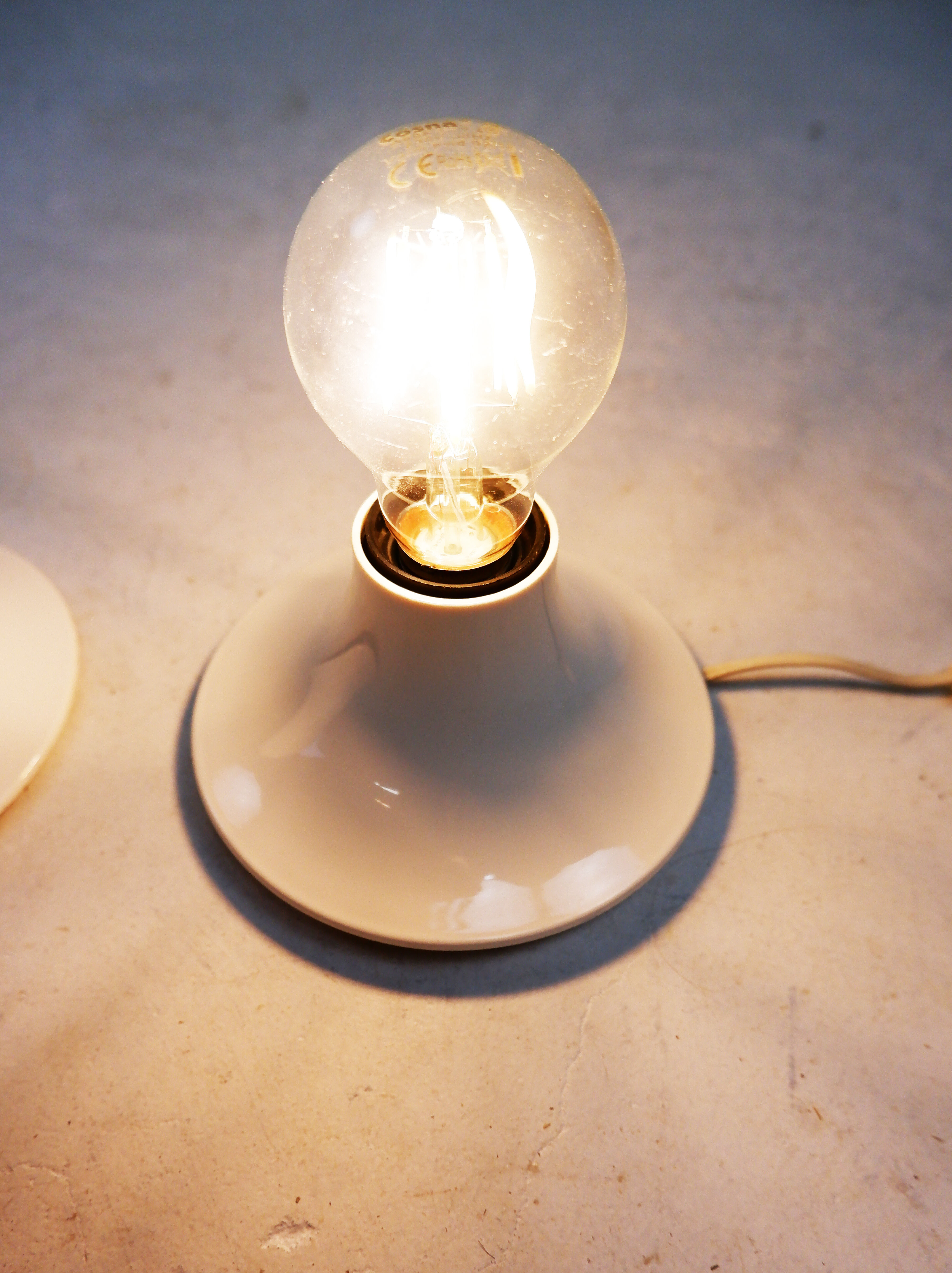 Set of 2 Teti wall lamps by Vico Magistretti for Artemide, 1970s