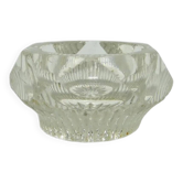 Salière, Art Déco, verre transparent, Ząbkowice, Pologne, années 1930.