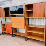 High modular sideboard G.FRYDMAN vintage 1950s-70s