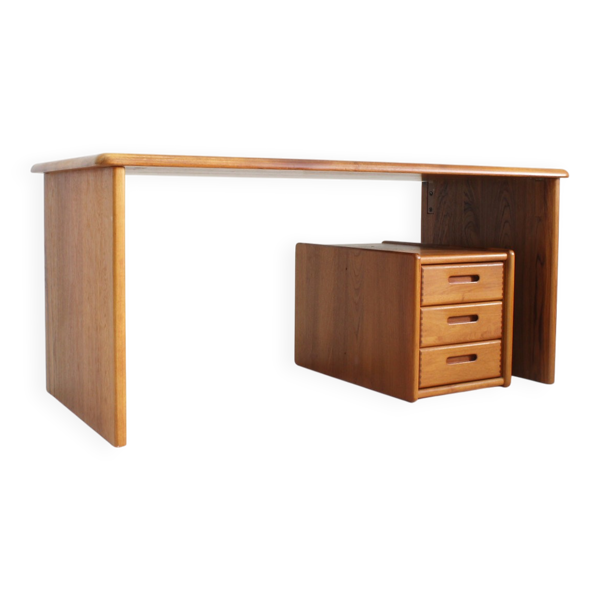 Bureau en teck massif danois vintage des années 1960 — Beyit