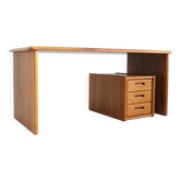 Vintage Danish solid teak desk 1960s