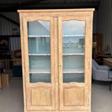 Jolie vitrine chêne revalorisée