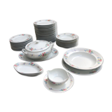 Service de table en porcelaine Raynaud 50 pièces