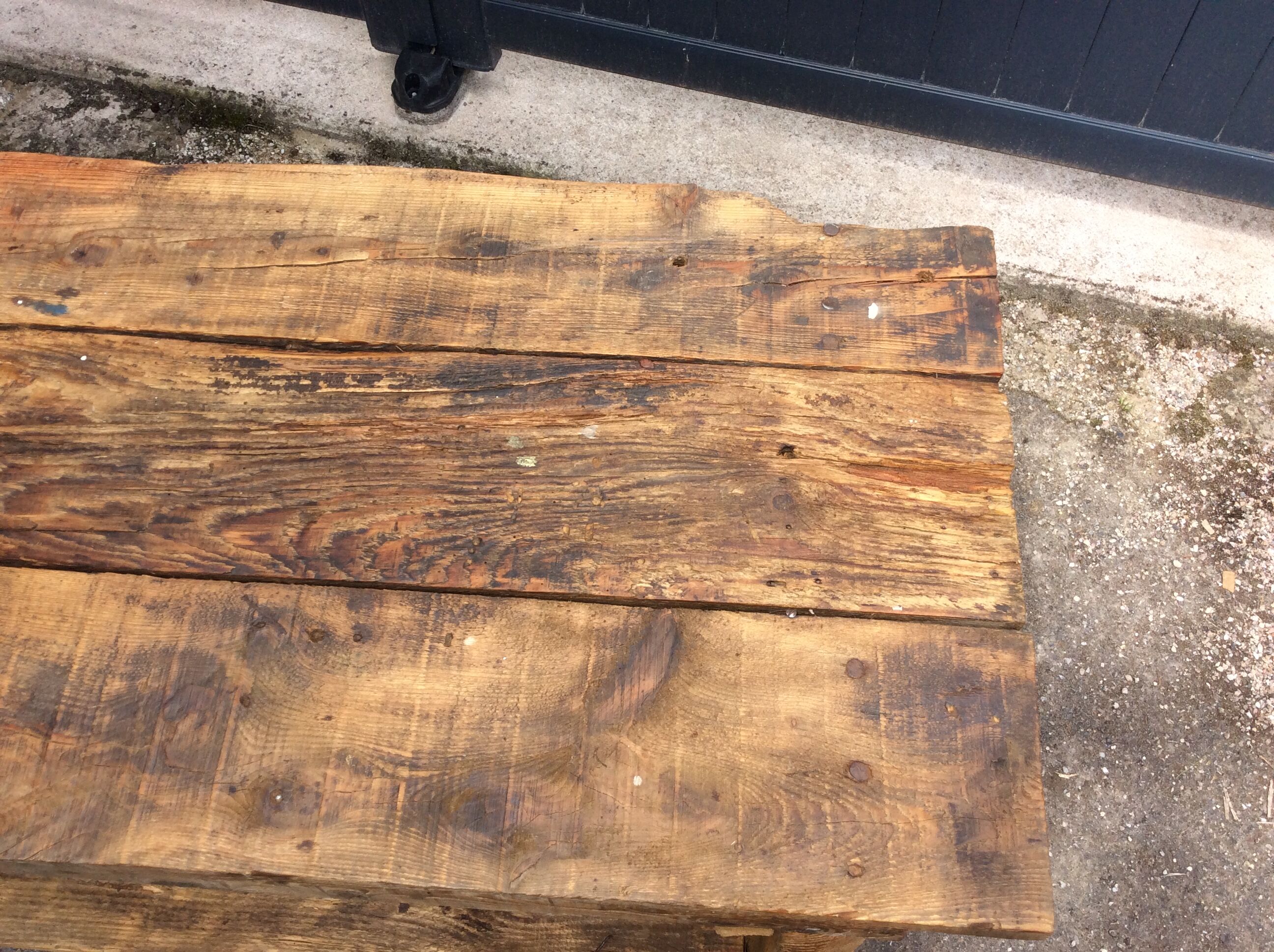 Bench in fine fir XlXème