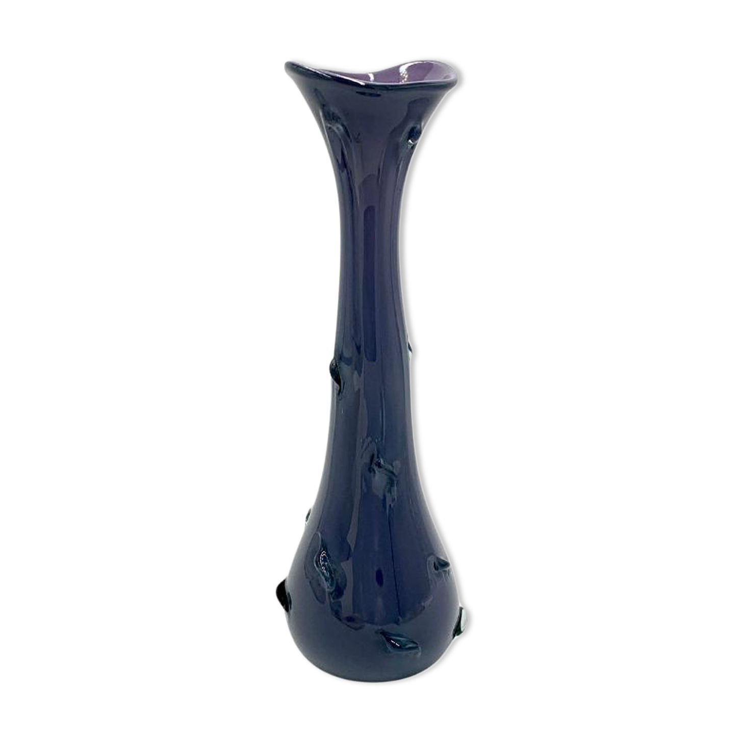 Large purple vintage vase