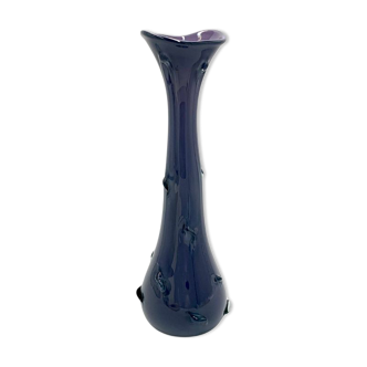 Large purple vintage vase