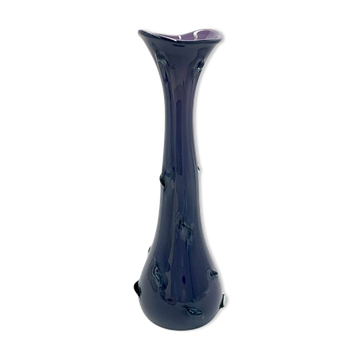 Vase vintage violet