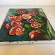 Tableau bouquet de fleurs huile sur toile signée