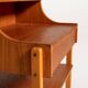 Swedish Teak and Beech Bedside Table by AB Carlström & Co Möbelfabrik, 1960