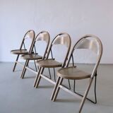 4 folding chairs by Uno Åhrén for Gemla | Sweden | 1930s