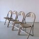 4 folding chairs by Uno Åhrén for Gemla | Sweden | 1930s